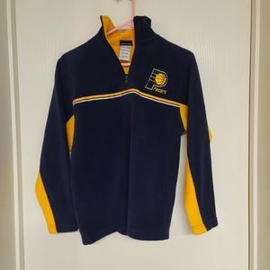 kids indiana pacers thick quarter zip sweatshirt